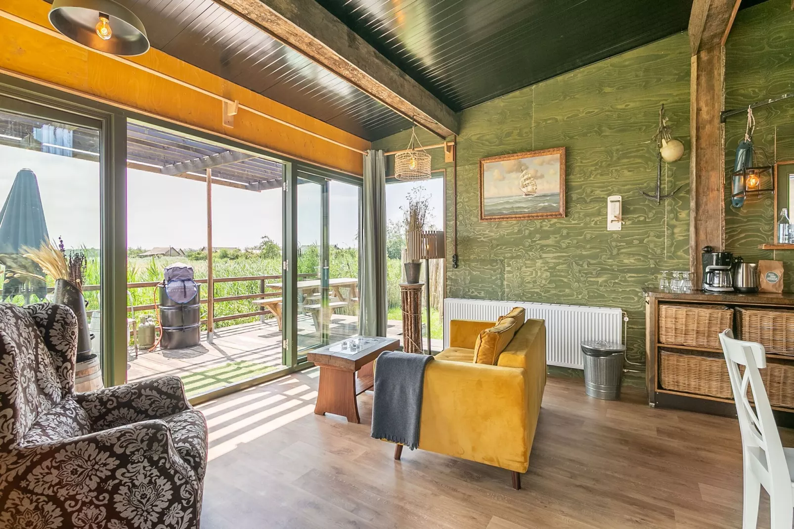 Juttershut Duynpark - Callantsoog-Wohnzimmer