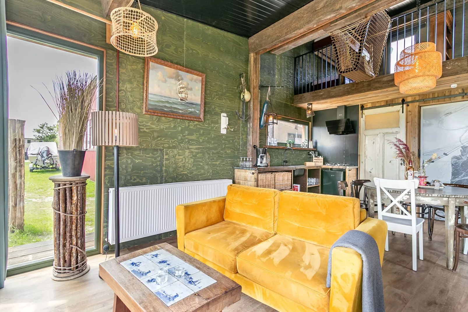 Juttershut Duynpark - Callantsoog-Wohnzimmer