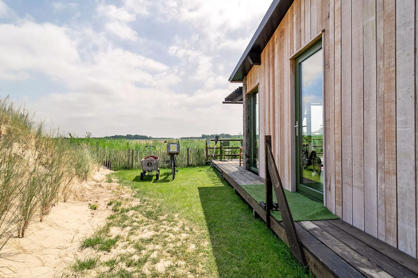 Juttershut Duynpark - Callantsoog-Aussicht Sommer