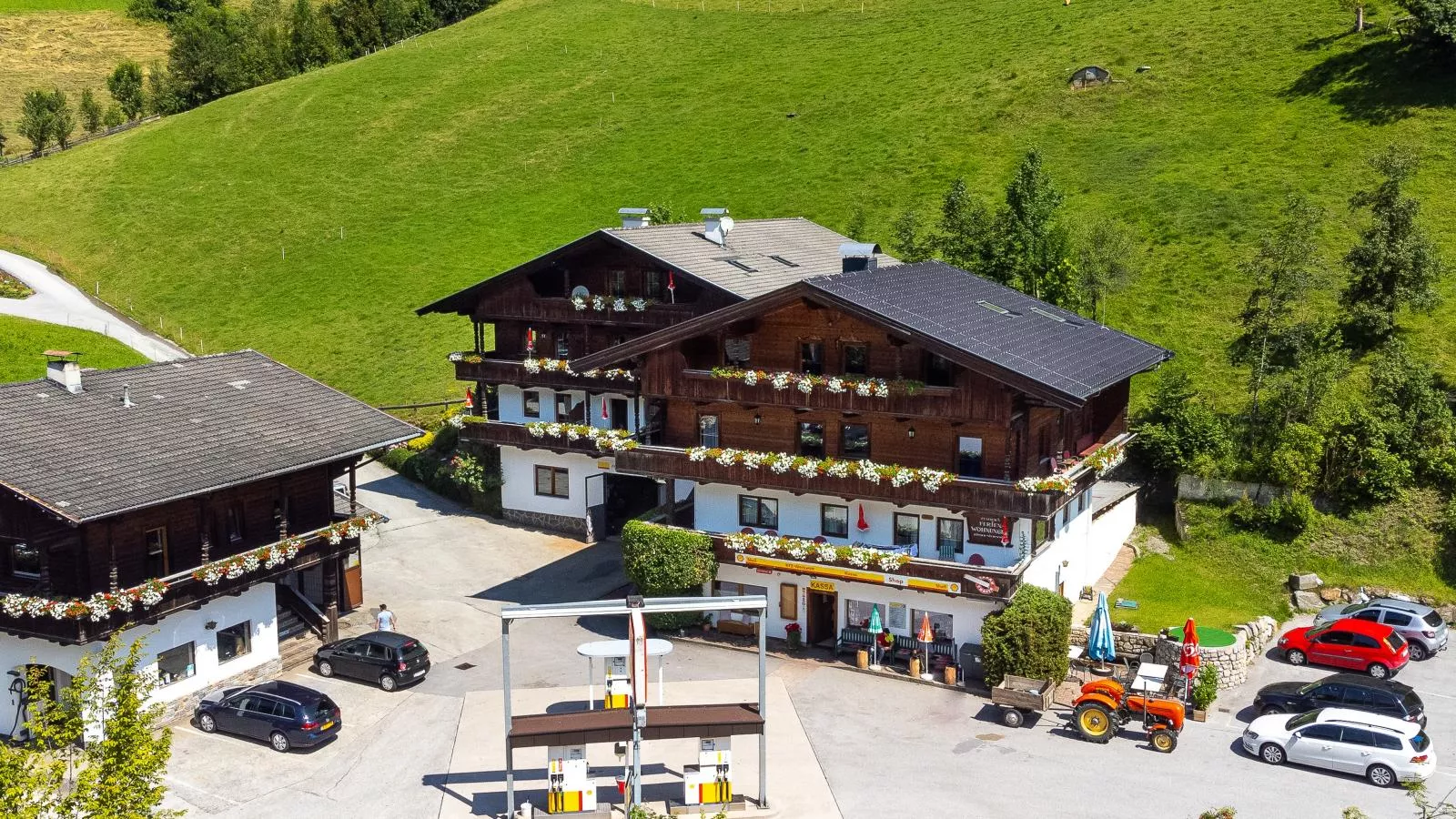 Appartements Zellner-View summer