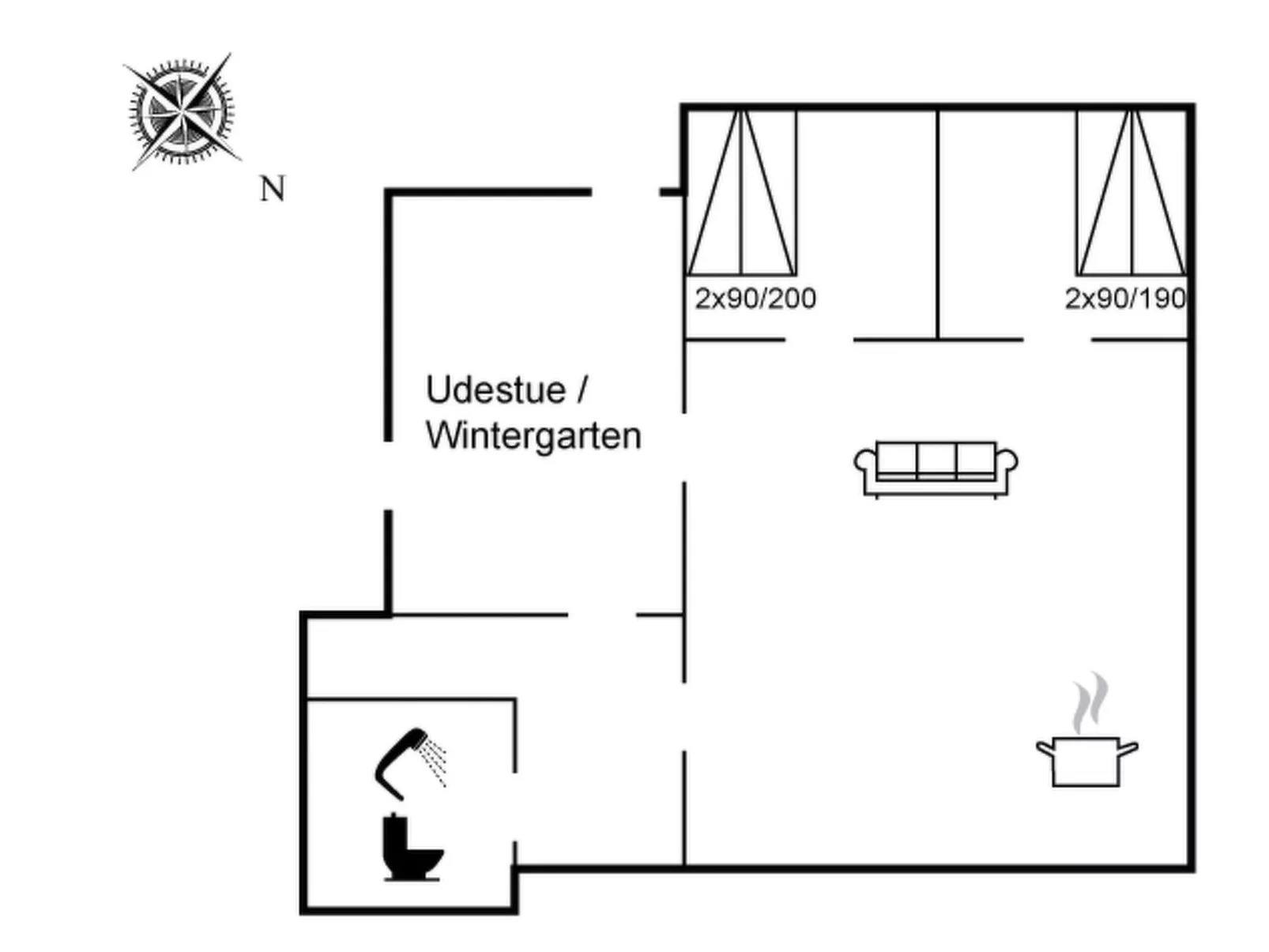 "Lippi" - 2.3km from the sea-Drinnen