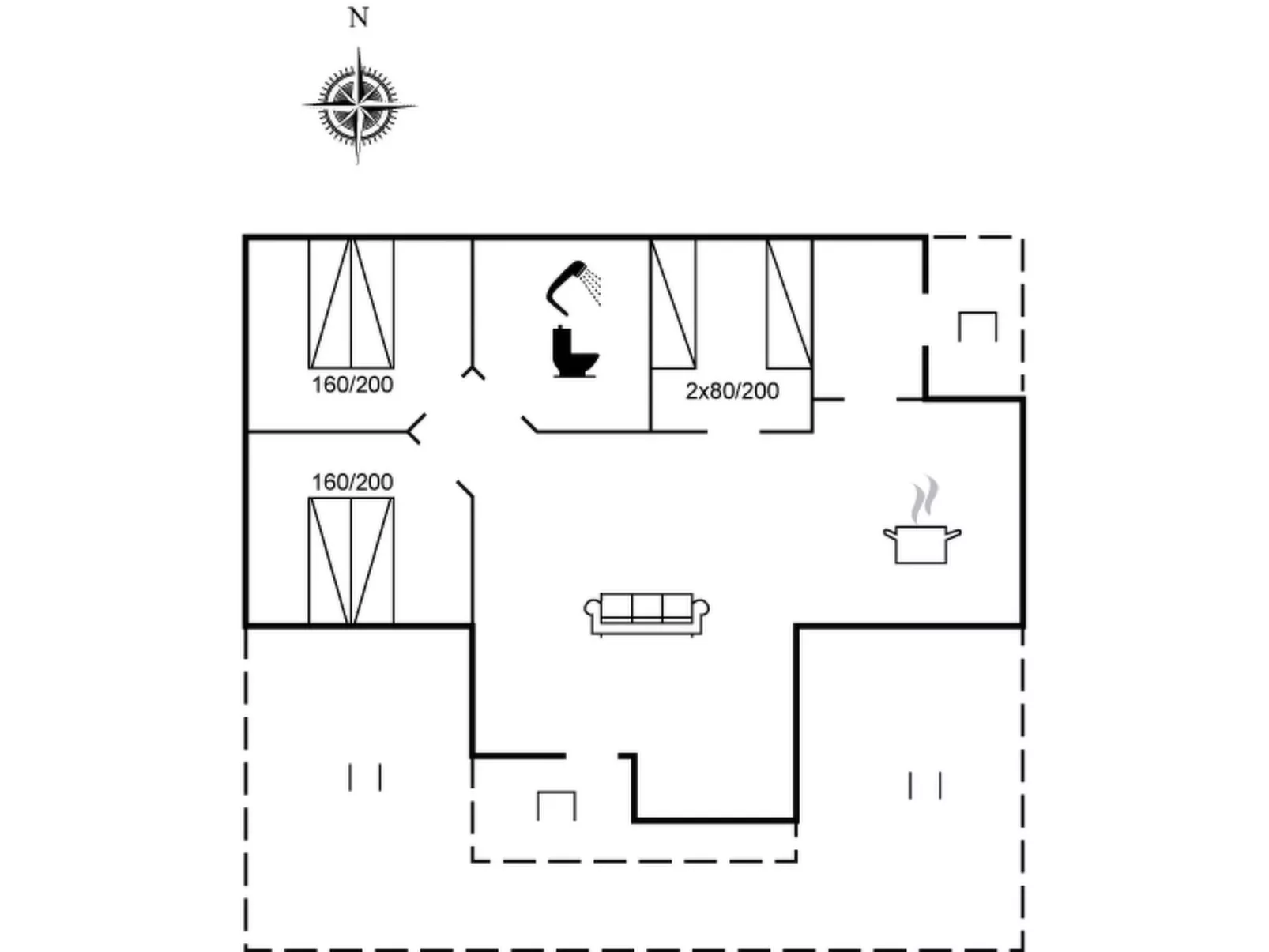 "Gertrude" - 1.1km to the inlet-Inside