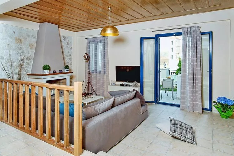 Holiday home, Panormo-Villa Ortansia or Peonia-Wohnzimmer