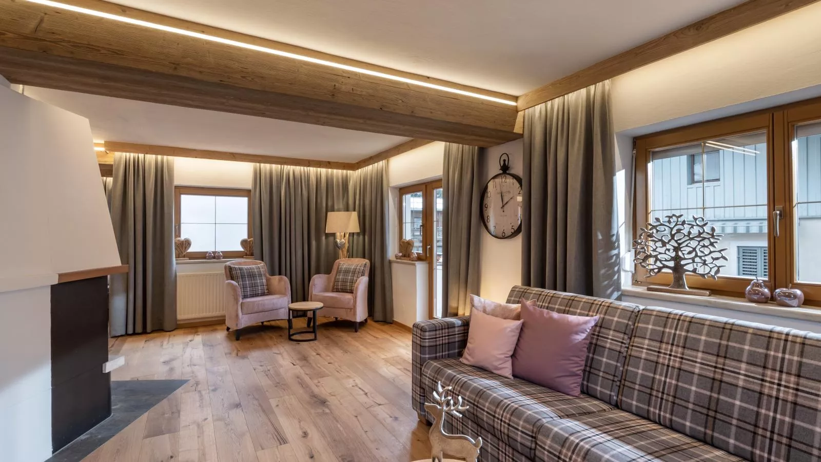 Chalet Alexandra-Living room