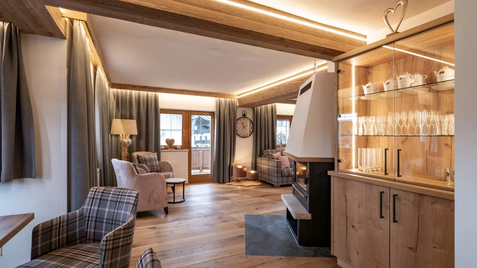 Chalet Alexandra-Living room