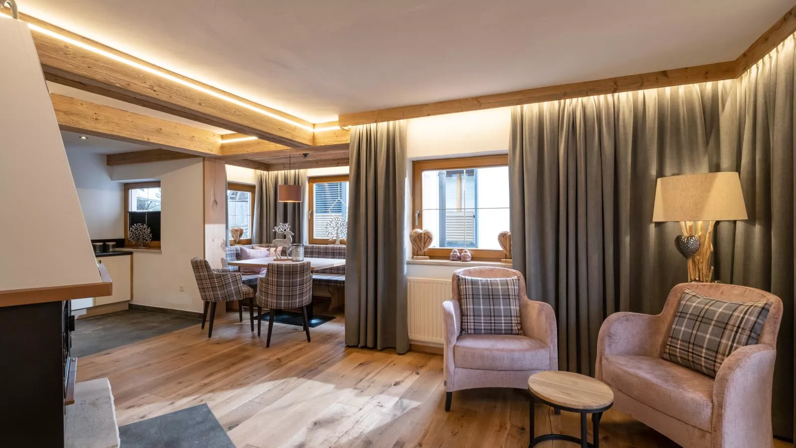 Chalet Alexandra-Living room