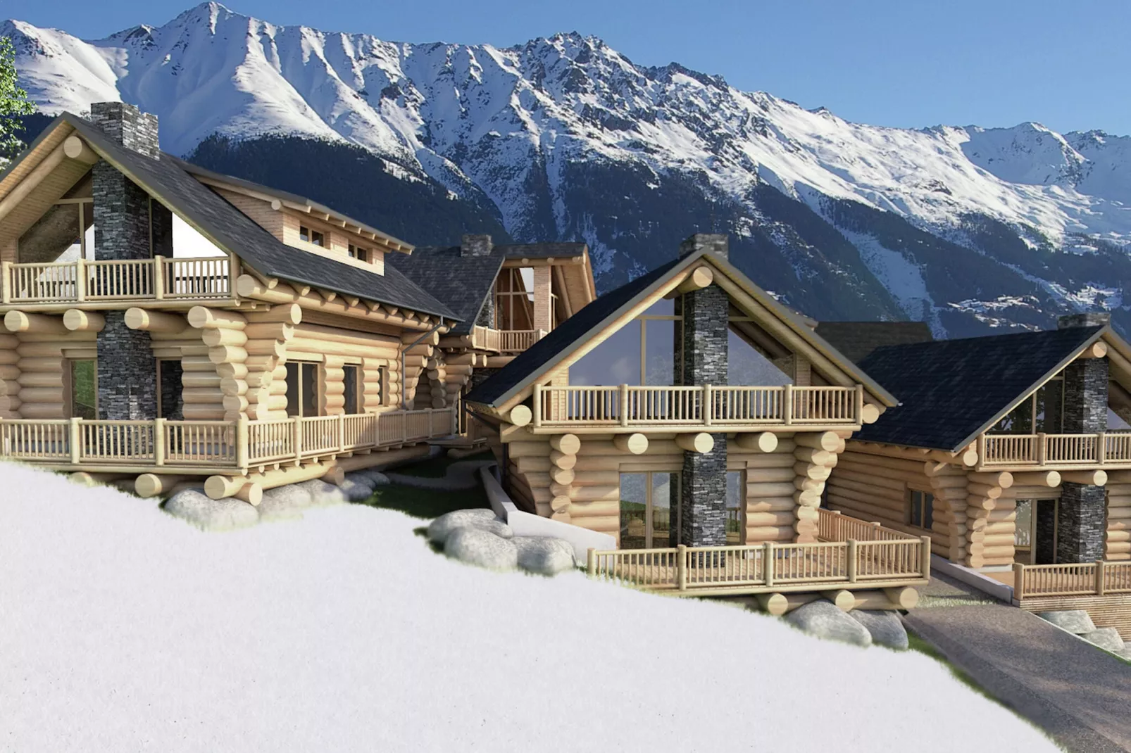 Chalet Faltri-Exterior winter