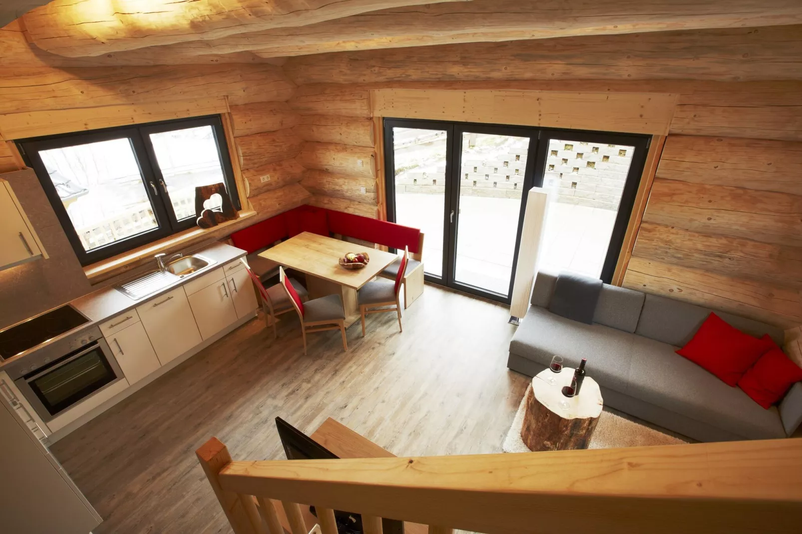 Chalet Faltri-Living room