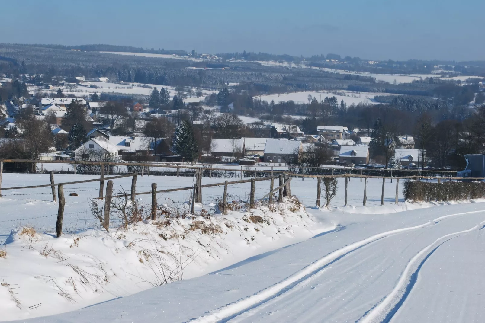 Au bout du circuit-Gebiet Winter 1 km