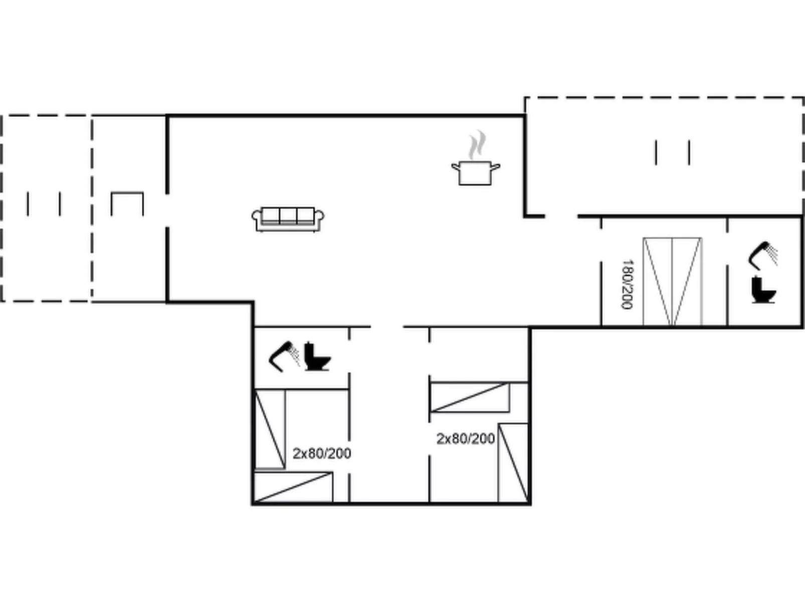 "Menke" - 150m from the sea-Outside