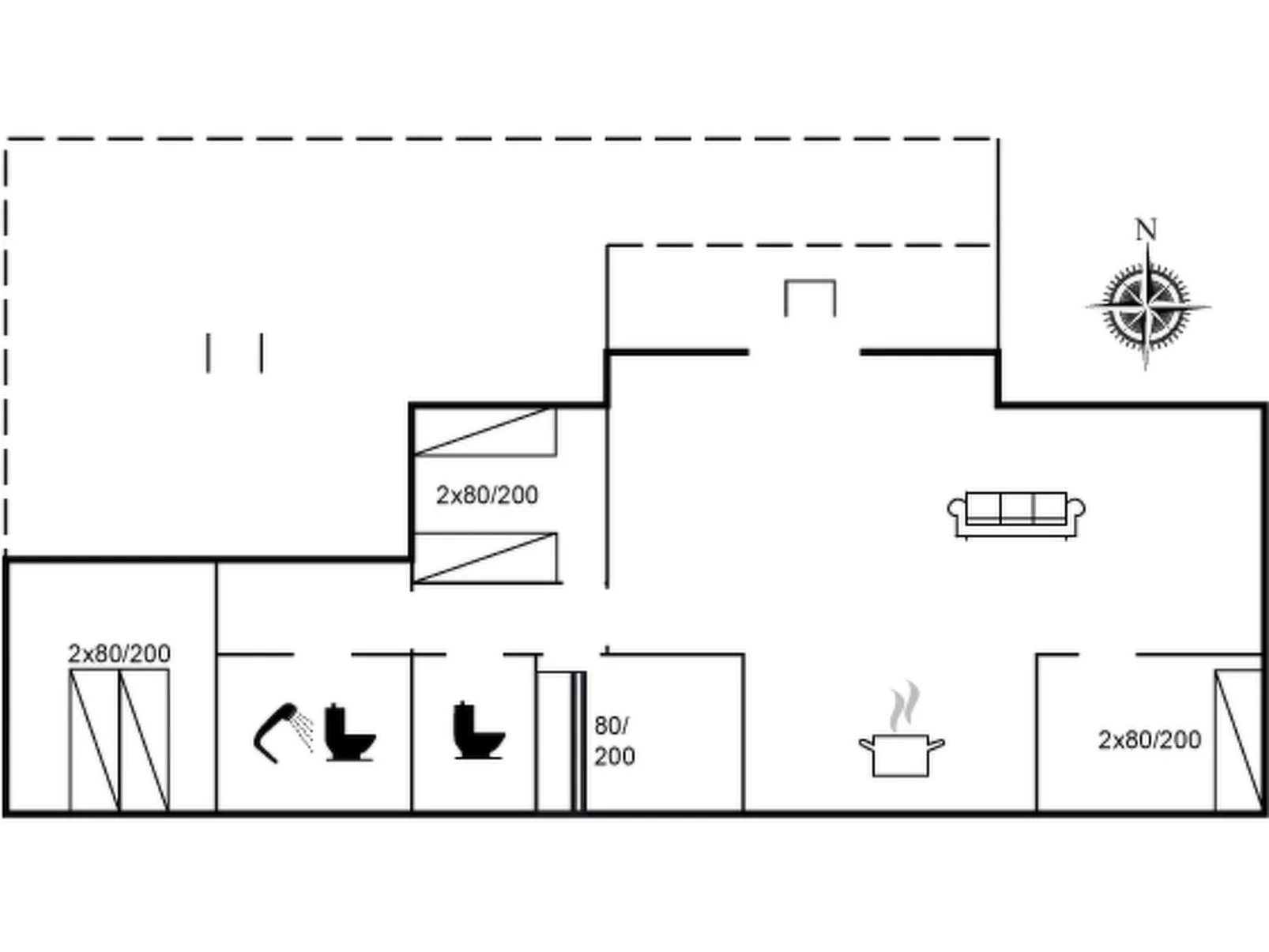 "Sighrik" - 30km from the sea-Inside