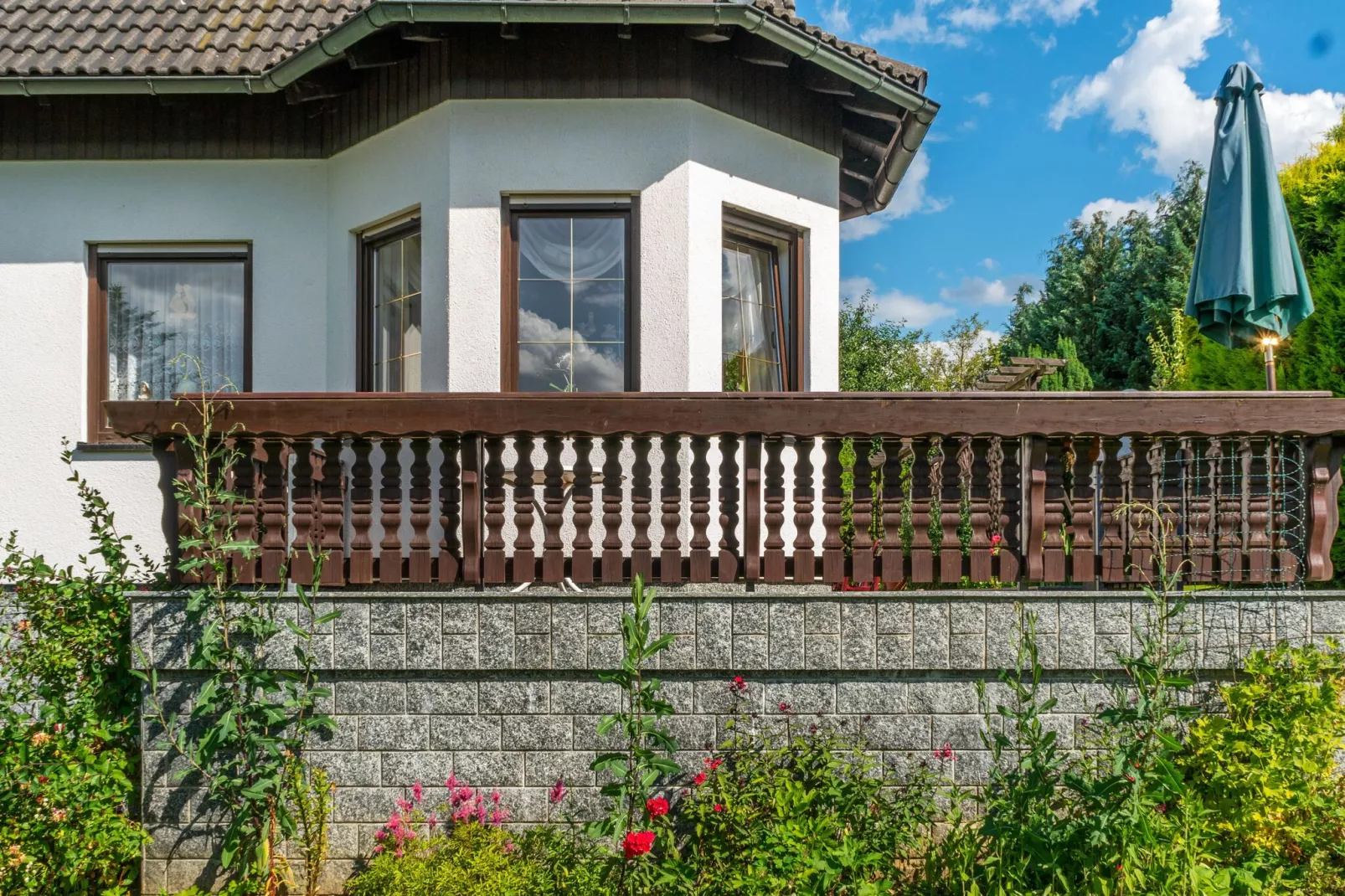 Im Erzgebirge-Terrace balcony