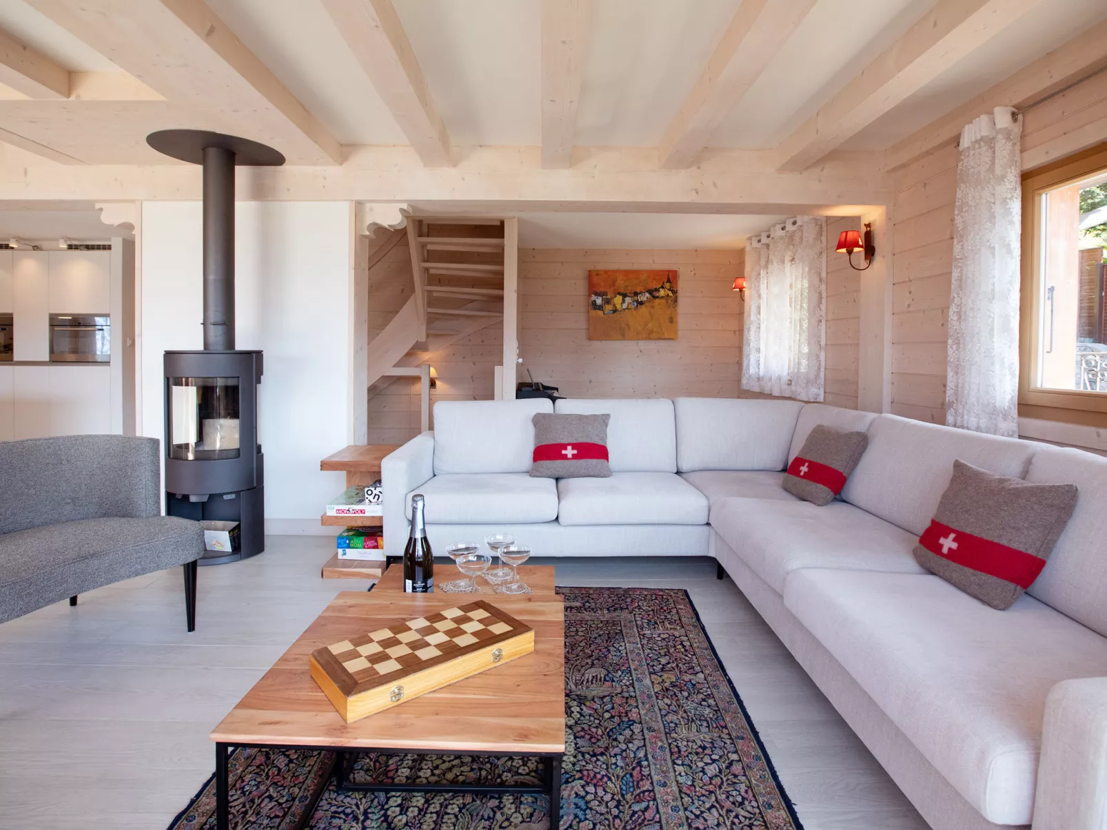 Chalet Domino-Inside