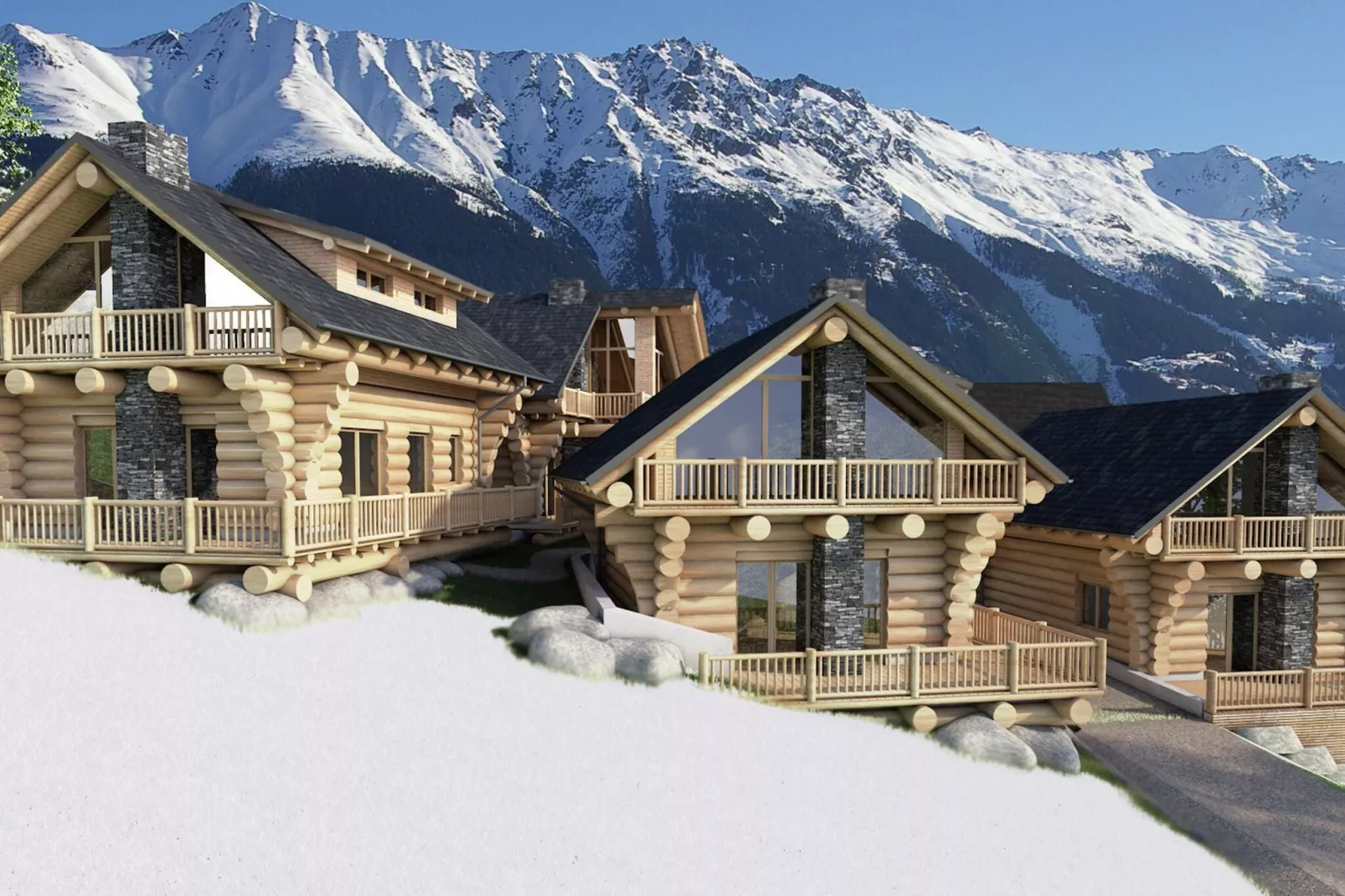Chalet Laudegg-Exterior winter