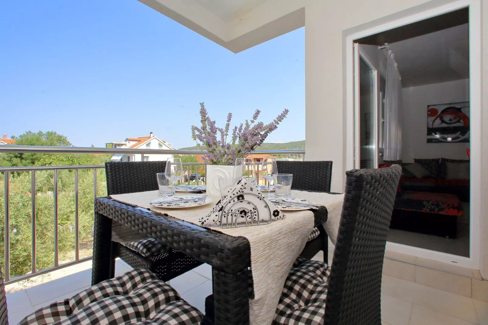 Apartment 2 Bibinje-Terrace balcony