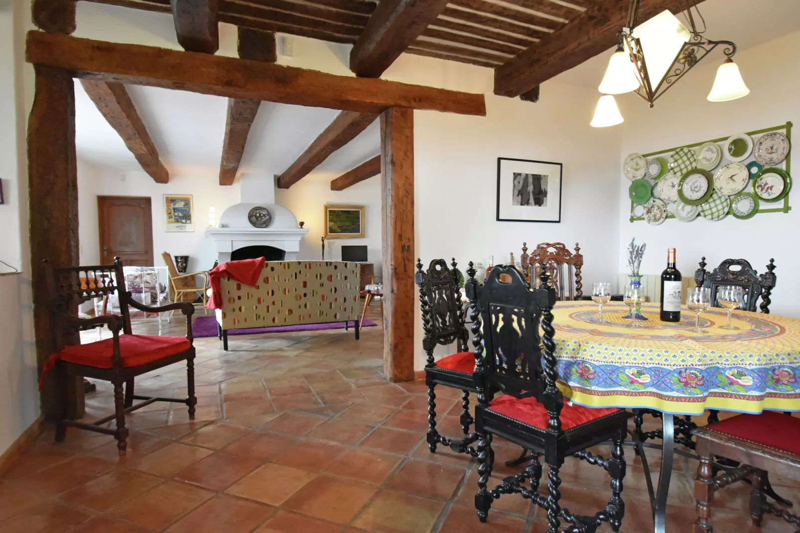 Villa Belle Vue sur Fayence-Living room