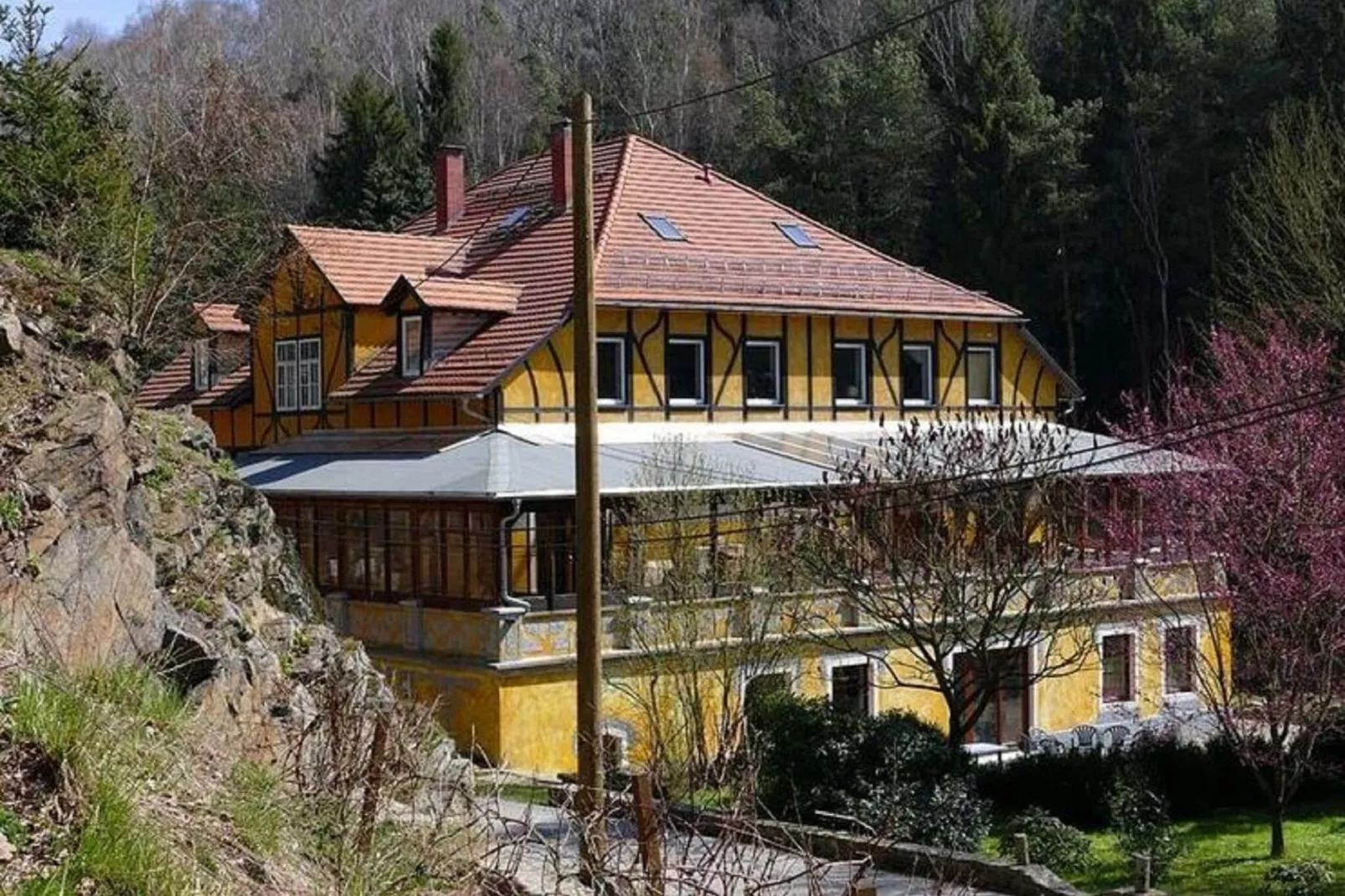 Villa Rotschönberg-Außenbereich Sommer