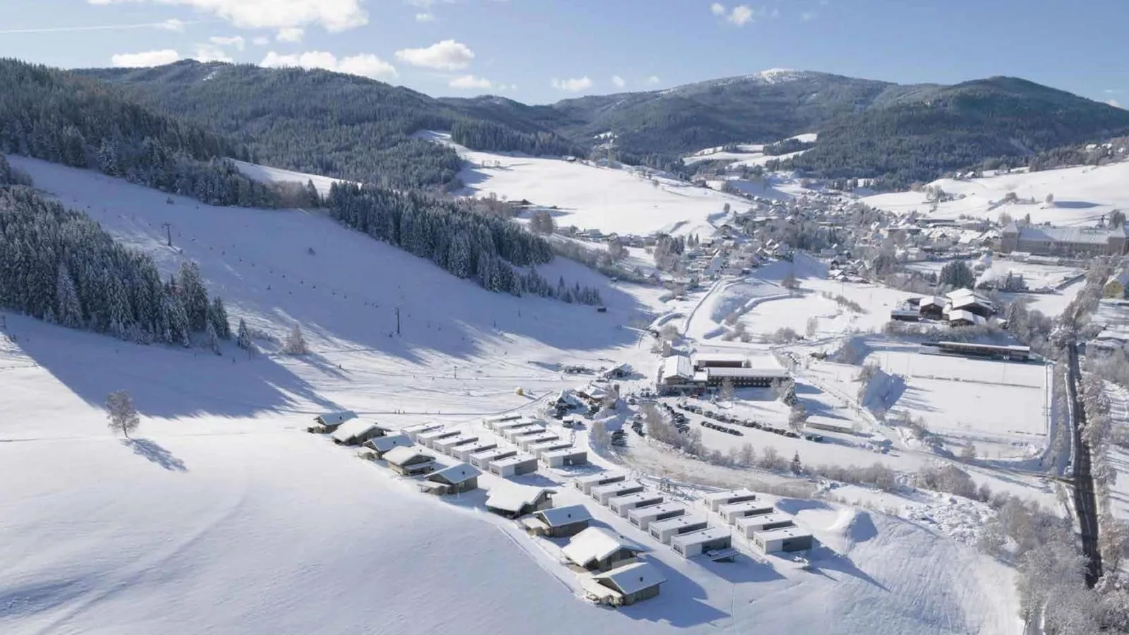 Grebenzen Lodge 53-Area winter 1km