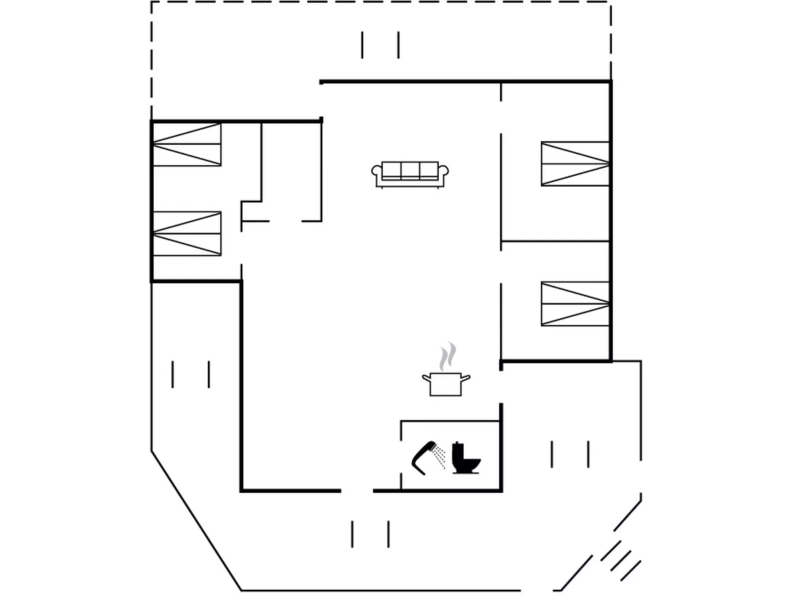 "Julan" - 600m from the sea-Inside