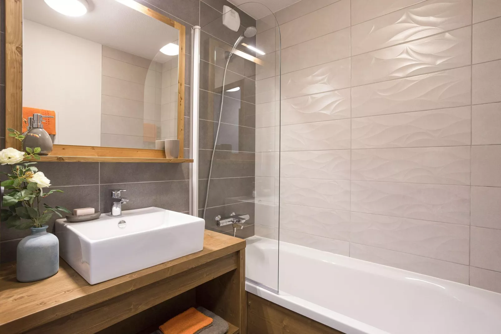 Résidence Les Chalets des Cimes 2-S4-Badezimmer