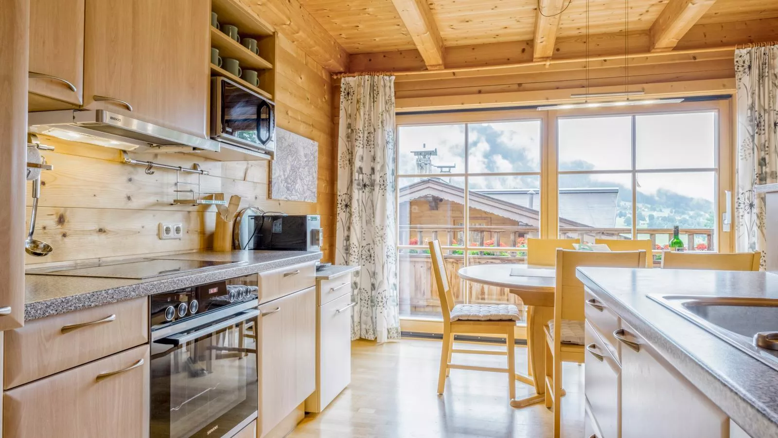 Mit Dampfbad-Kitchen