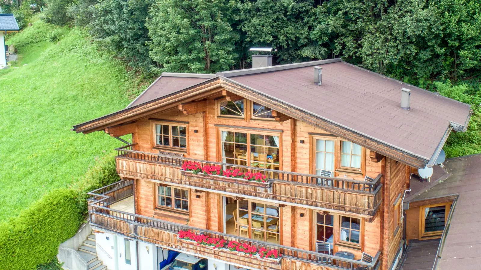 Mit Dampfbad-Exterior summer