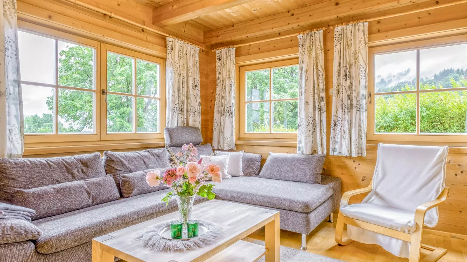 Mit Dampfbad-Living room