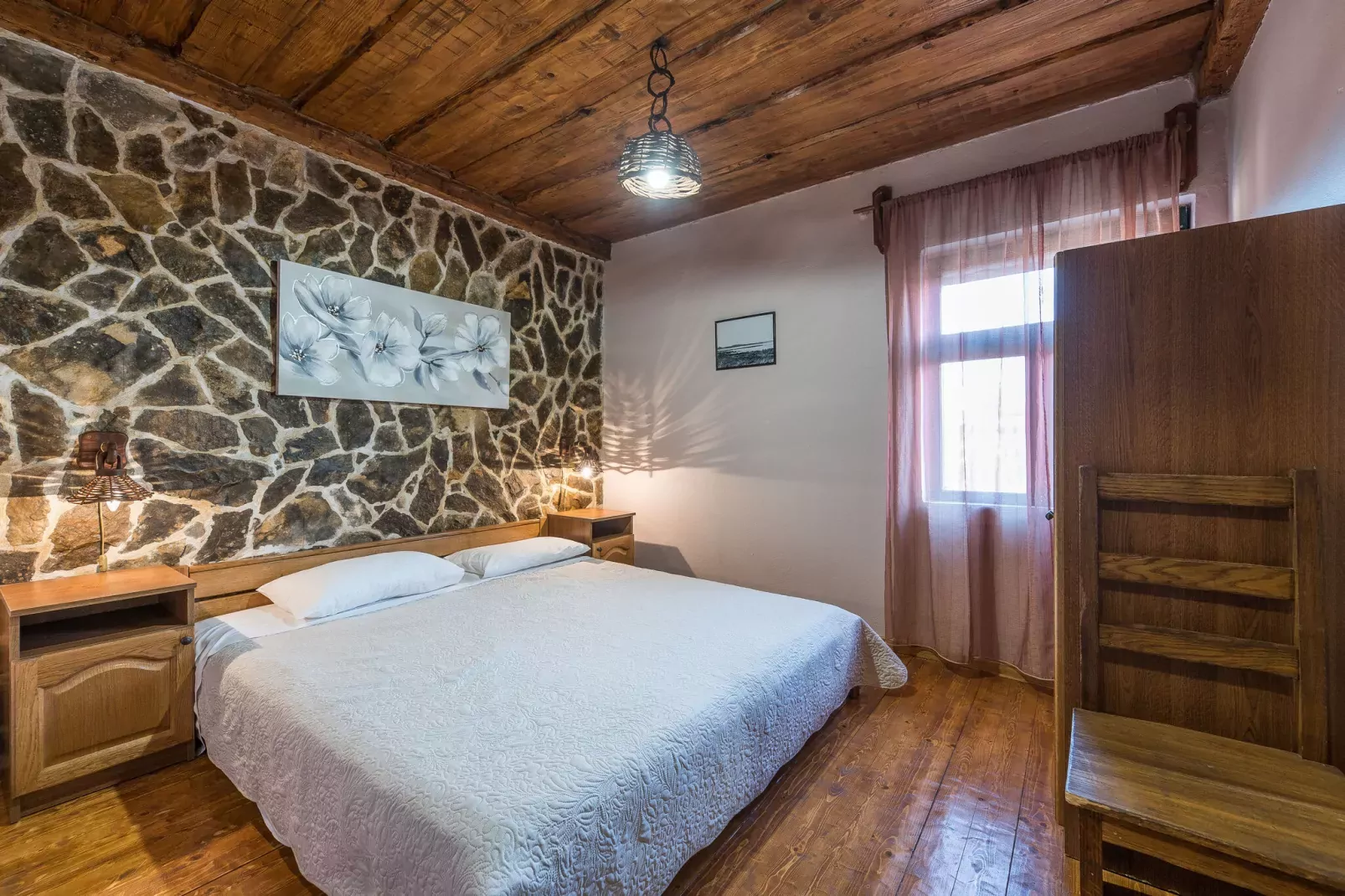 Dalmatian house Sukosan-Bedroom