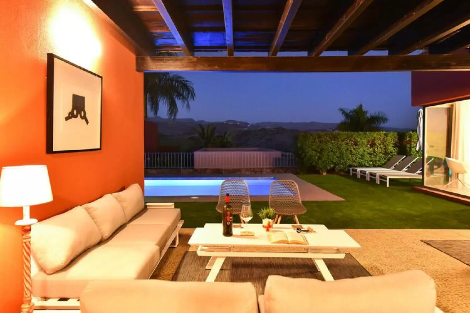 Par 4 Villa 19-Terrassenbalkon