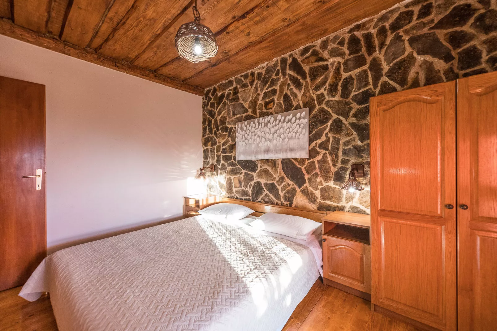 Dalmatian house Sukosan-Bedroom