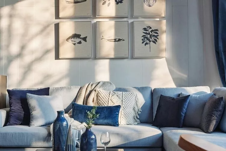 The Large Lake House by YourNature-Living room