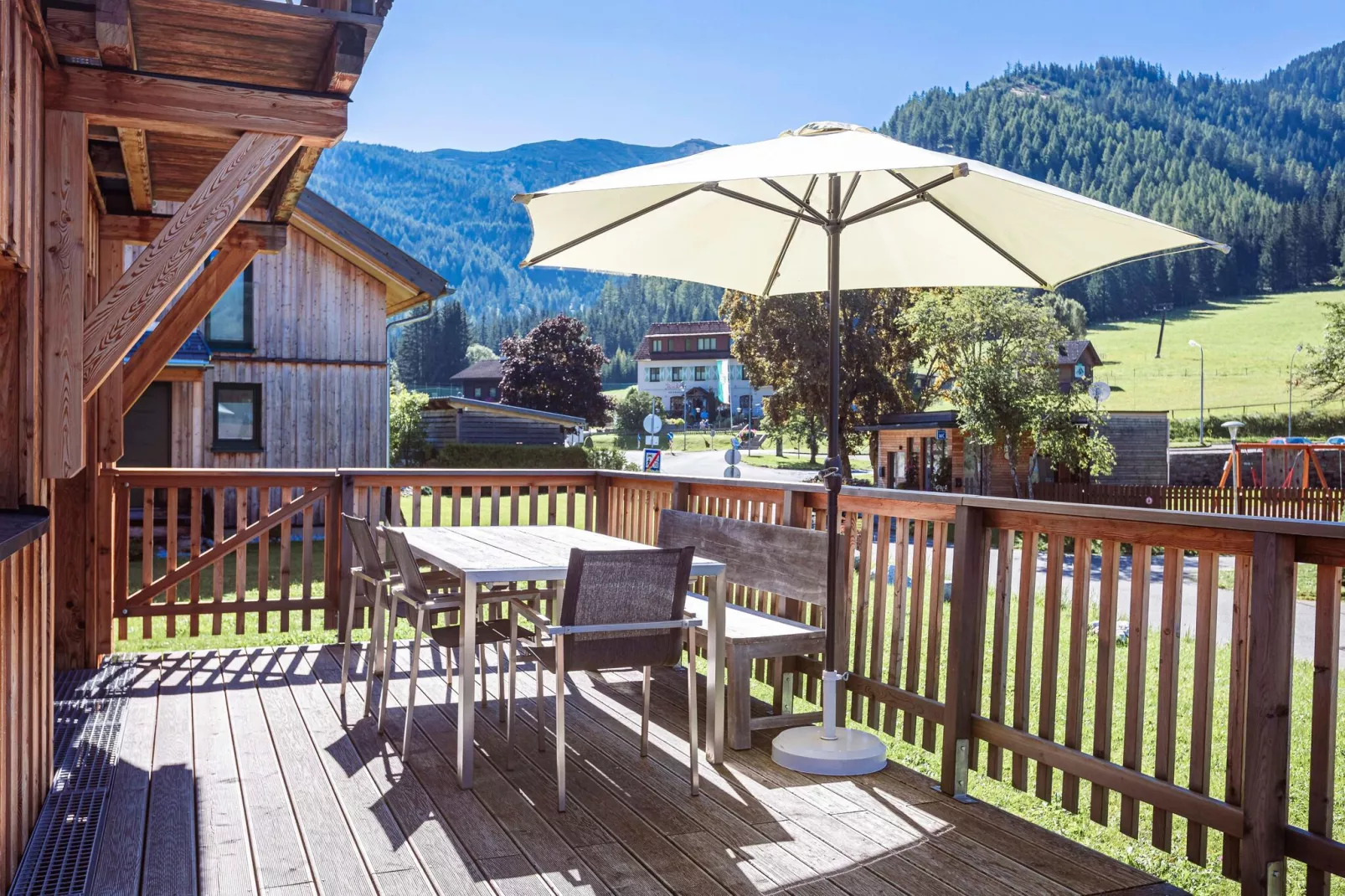 Almdorf Hohentauern 7-Balcon-terrasse