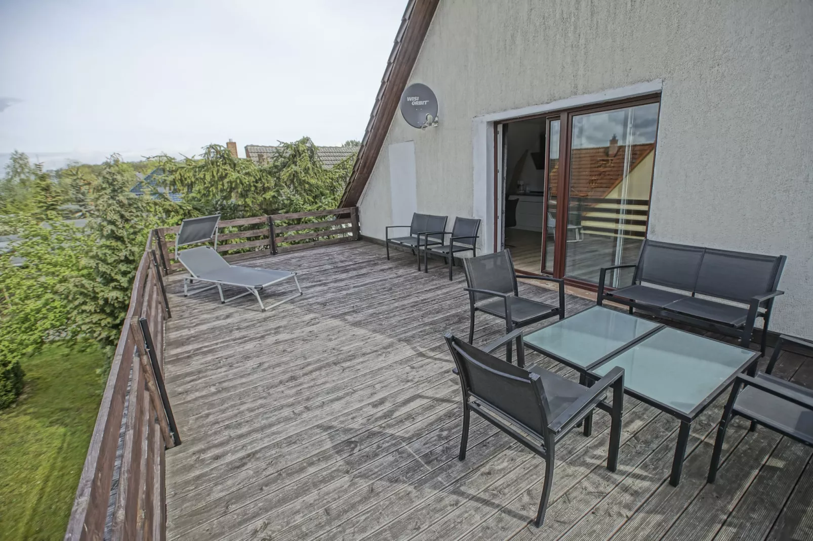 Ferienwohnung mit großer Dachterrasse-Terrace balcony