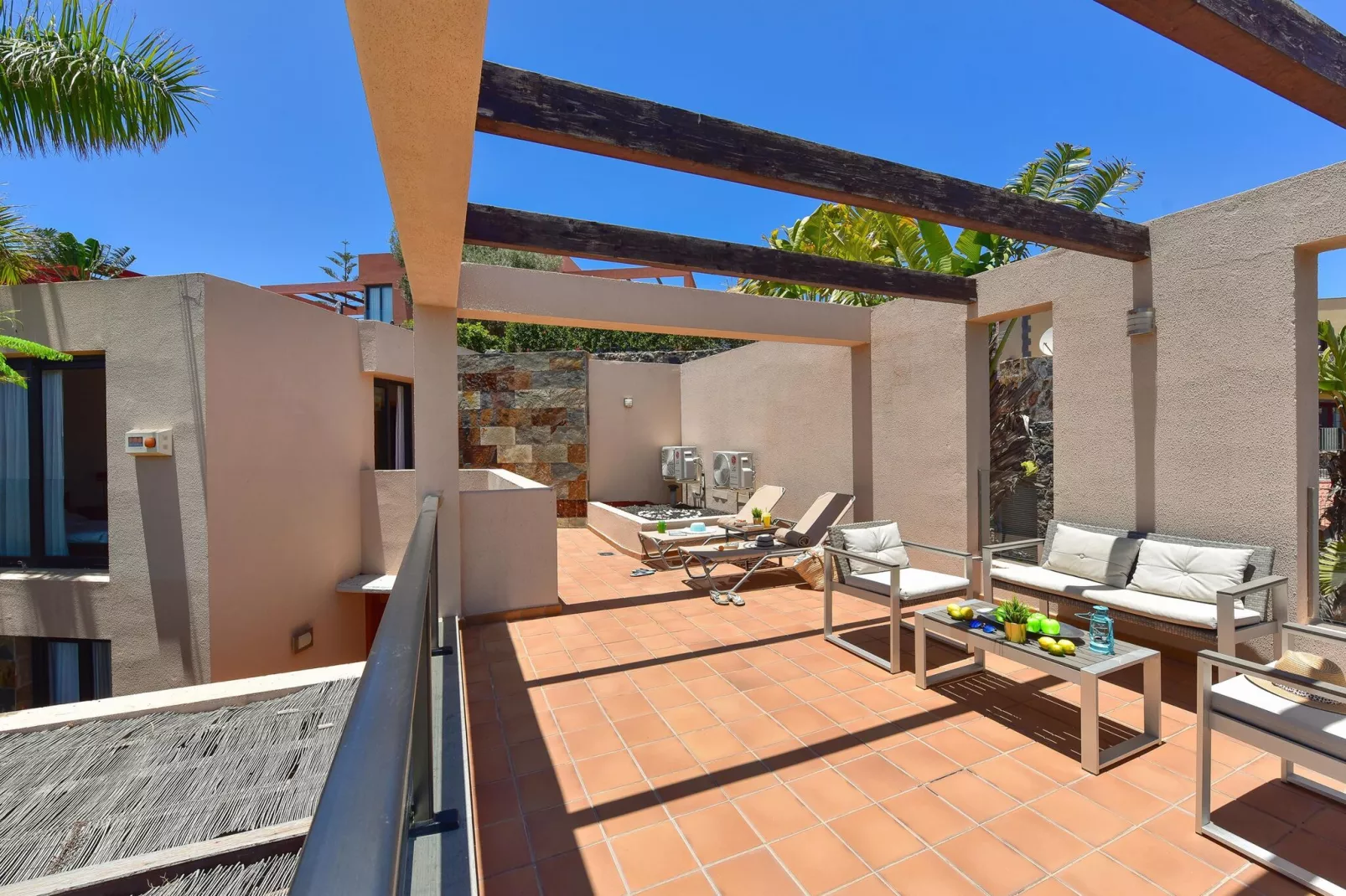 Bungalow Sun Club EM259A Playa del Inglès-Terrassenbalkon