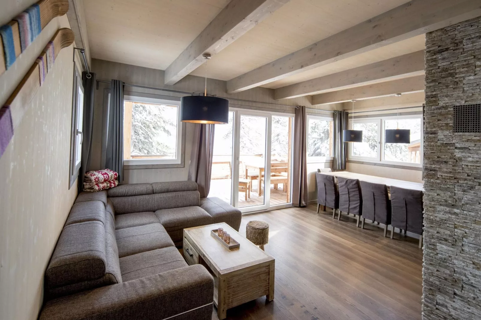 Alpenpark Turrach 35-Living room