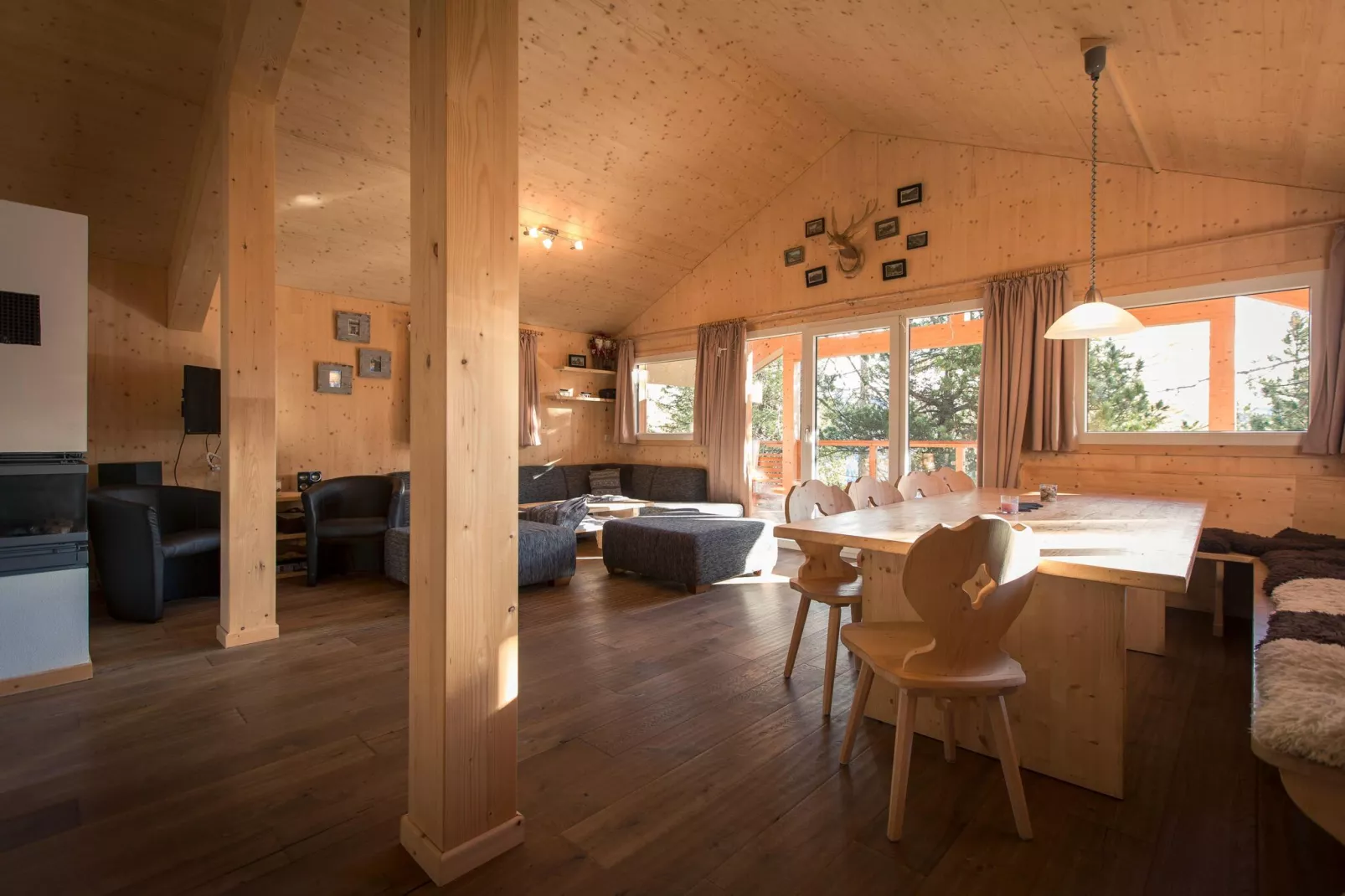 Alpenpark Turrach 44-Living room