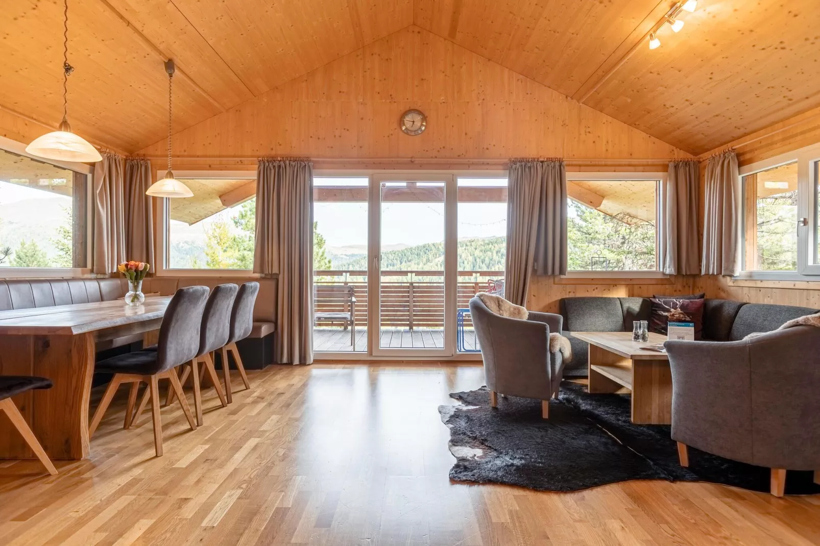 Alpenpark Turrach 46-Living room
