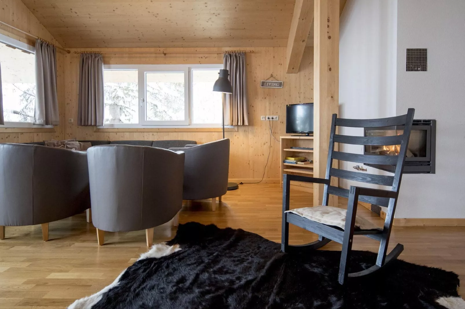 Alpenpark Turrach 46-Living room