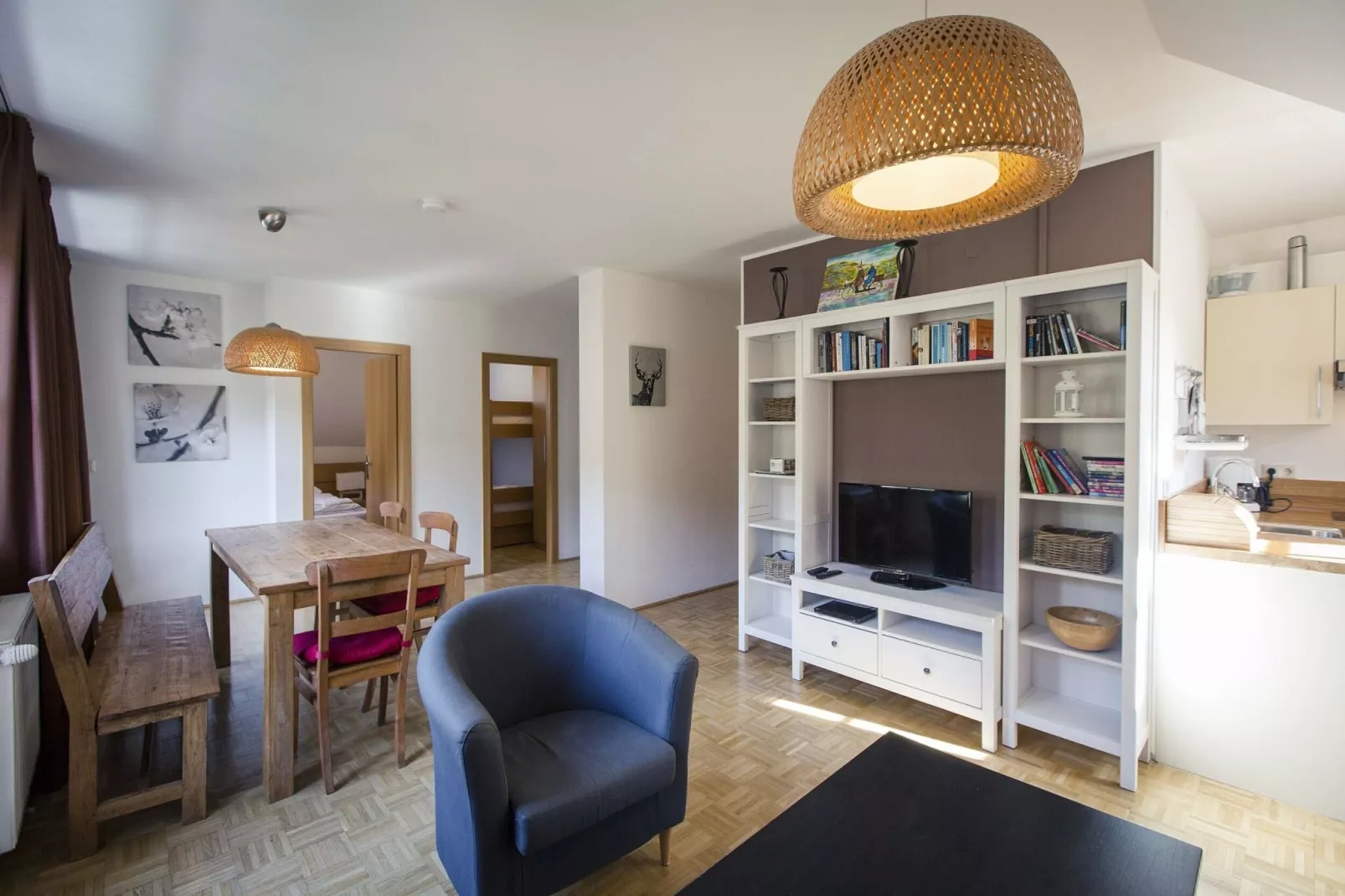 Alpenpark Turrach App 10-Living room
