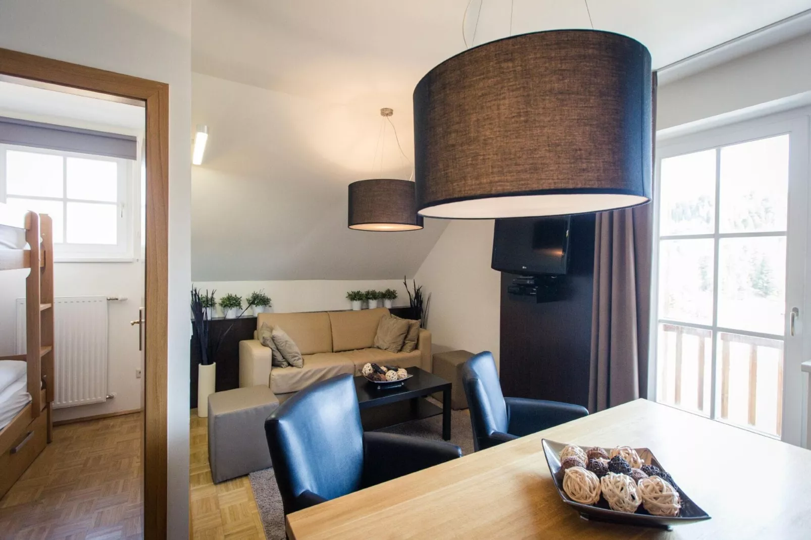 Alpenpark Turrach App 14-Living room