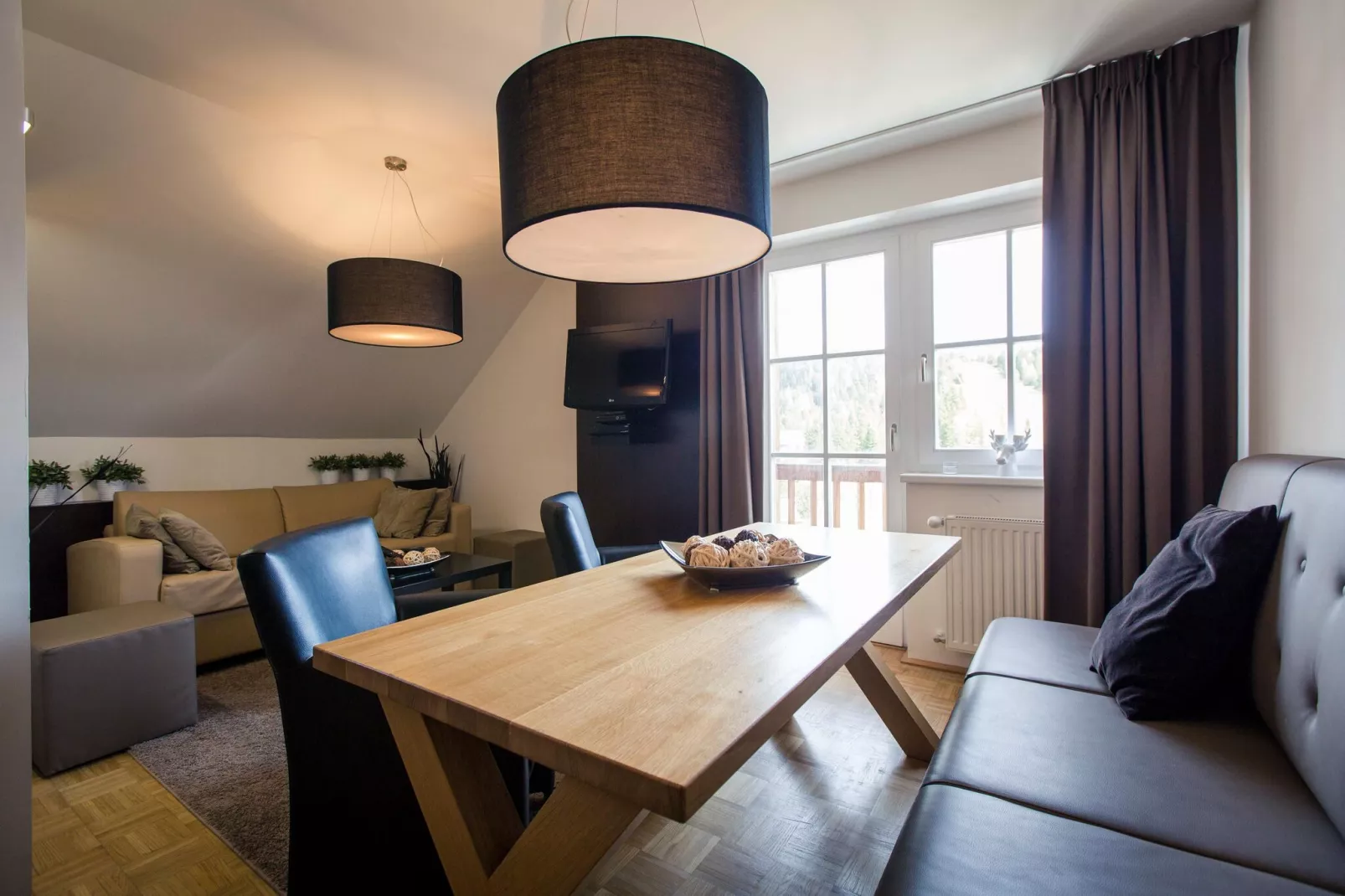 Alpenpark Turrach App 14-Dining room