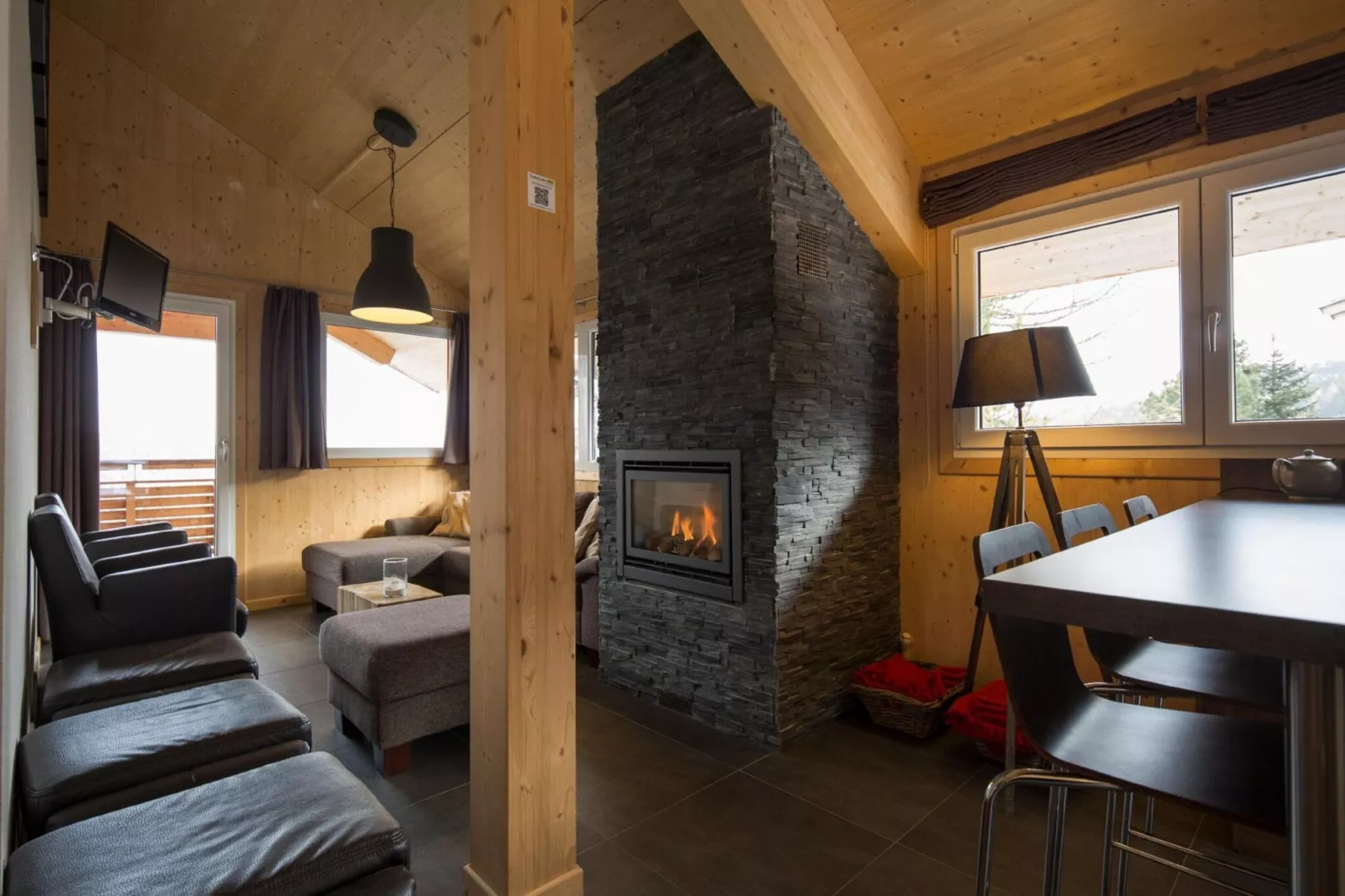 Alpenpark Turrach 5-Living room