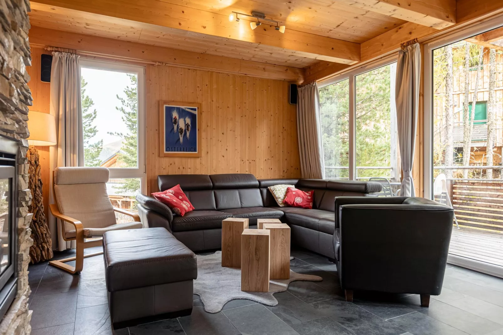 Alpenpark Turrach 7-Living room