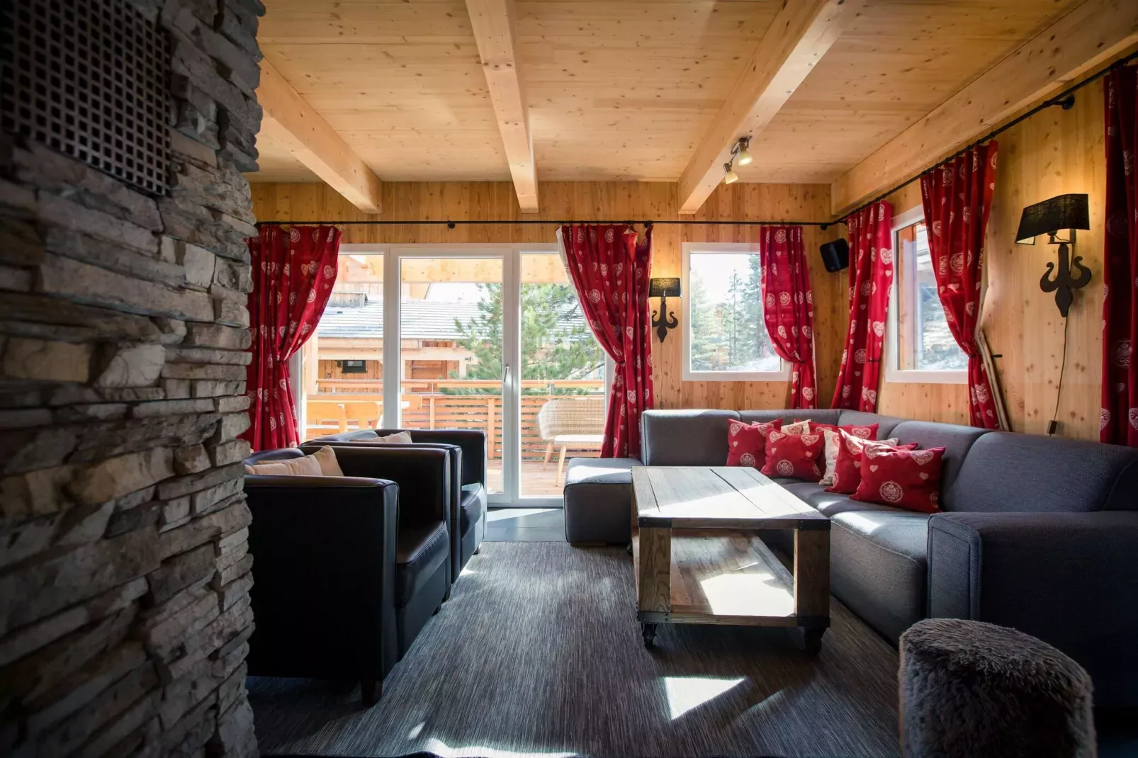 Alpenpark Turrach 8-Living room