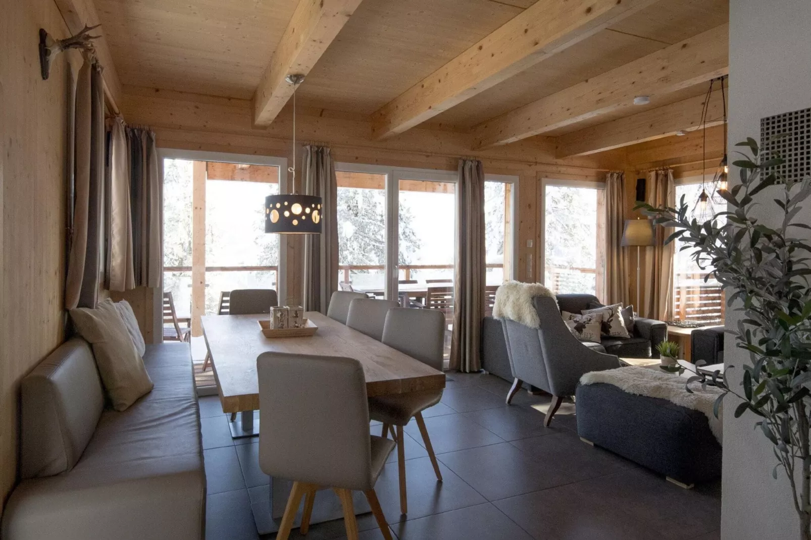 Alpenpark Turrach 11-Living room