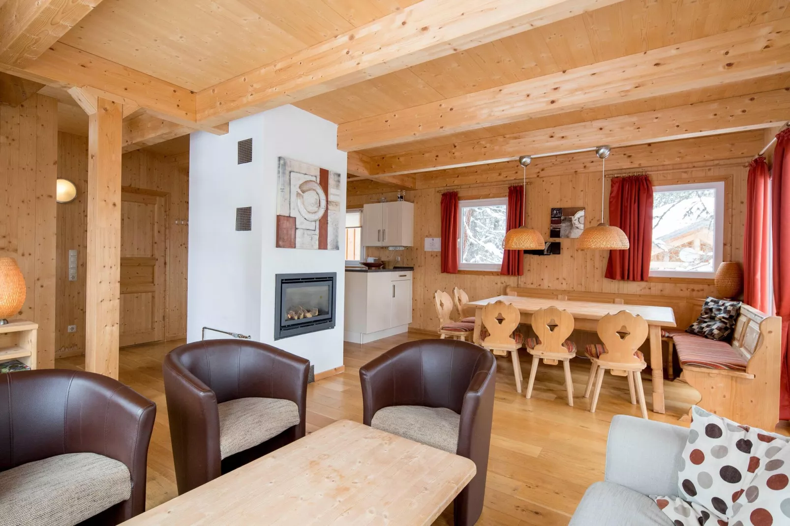 Alpenpark Turrach 12-Living room