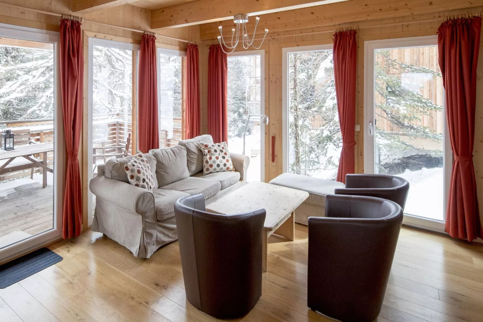 Alpenpark Turrach 12-Living room