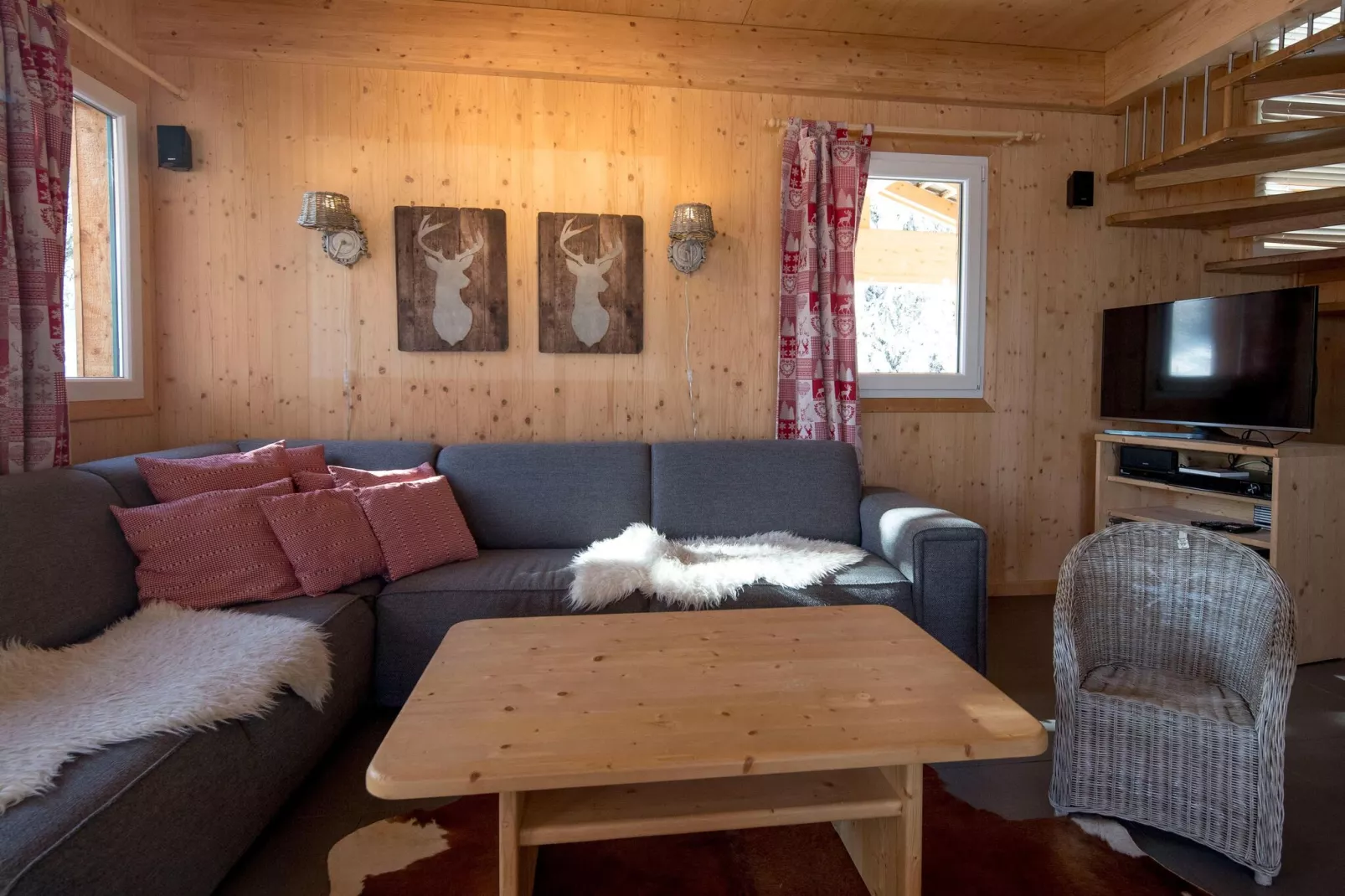 Alpenpark Turrach 13-Living room
