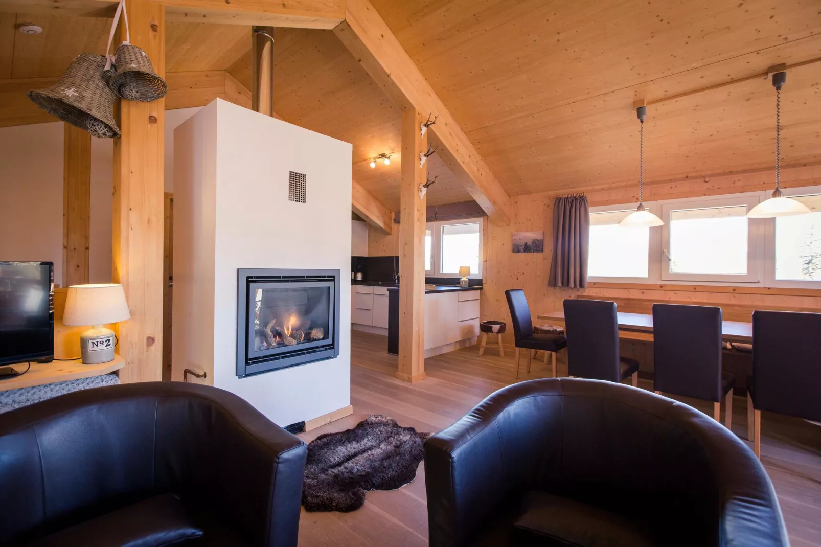 Alpenpark Turrach 21-Living room