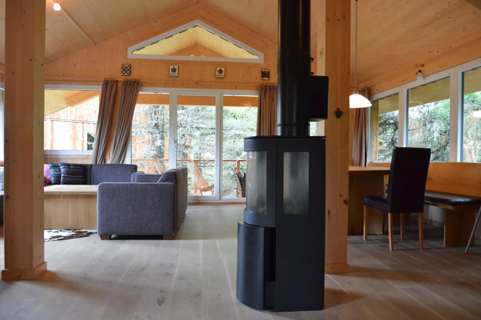 Alpenpark Turrach 23-Living room
